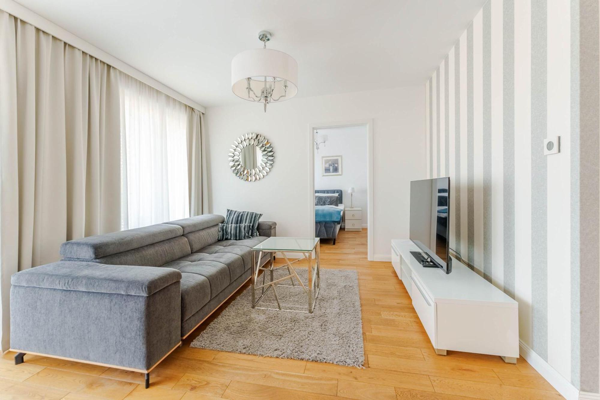 Apart111 Apartament Rodzinny 3 Pokoje - 2 Sypialnie- Sauna, Silownia Kołobrzeg Extérieur photo